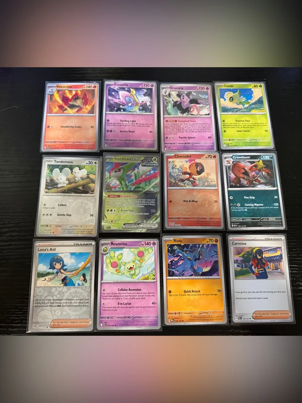 Pokémon Card Collection Lot - Multicolor Holo Set 52 cards total!